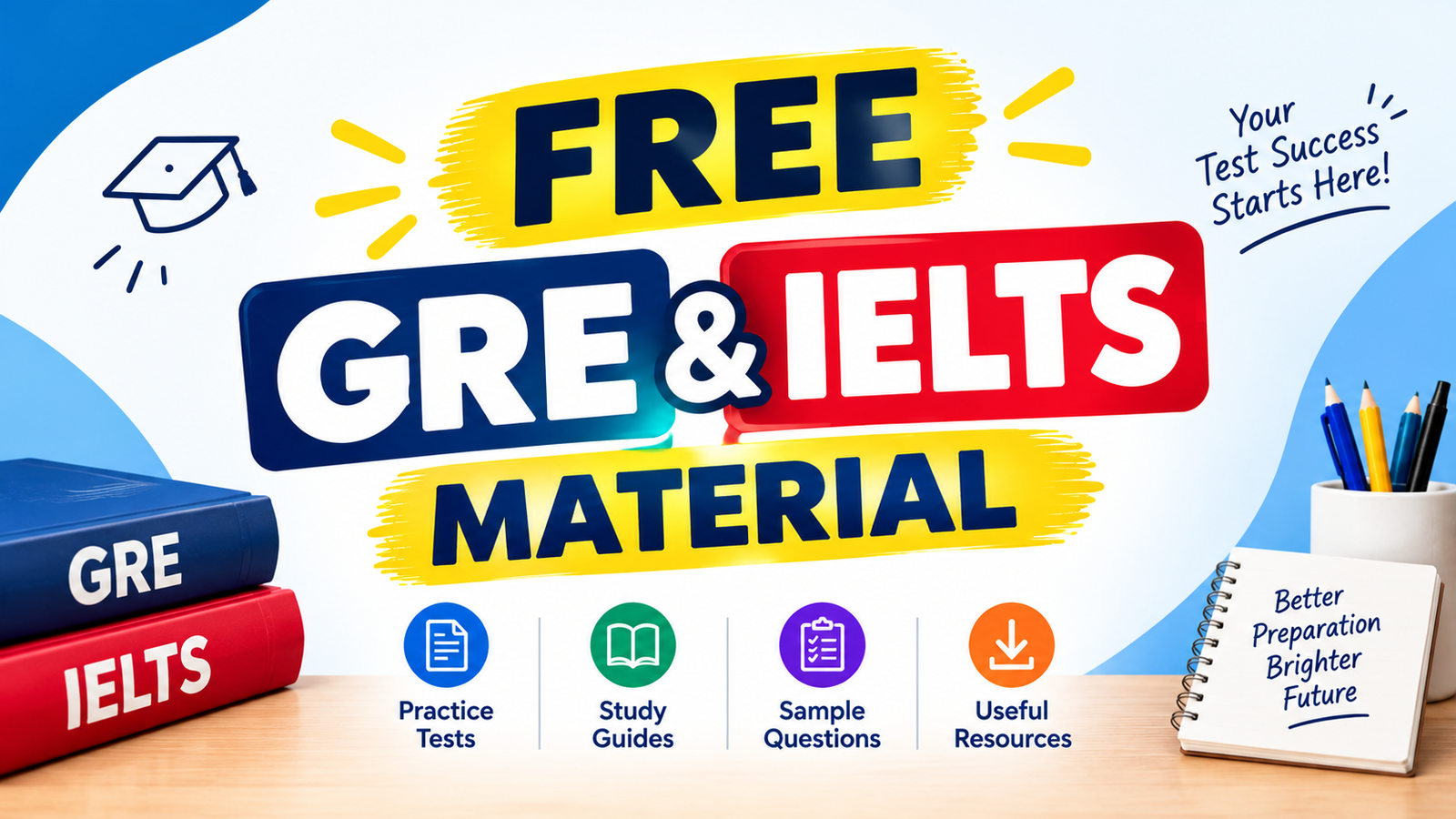 Free GRE & IELTS Material - Global Study Scholarships